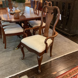 Table, 2 Leaves, 8 Chairs (As Is)