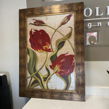 Large Floral Art "Tulip Tango"