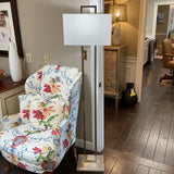 Silver Floor Lamp