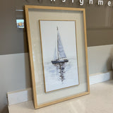 Sailboat Art by Victoria Barns