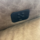 Hancock and Moore Power Reclining Leather Sofa (R)