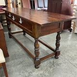Wood Console Table