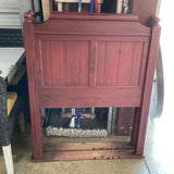 Pair of Twin Headboards with 1 Metal Bed Frame