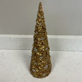 Raz Gold and Silver Christmas Tree