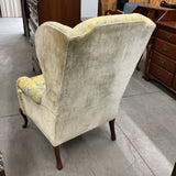 Clyde Pearson Wingback with Ottoman