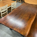 River City Foundry by Haverty's Live Edge Table & Bench