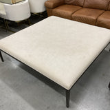 Restoration Hardware Square Cocktail Ottoman
