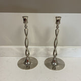 Pair of Global Views Candlesticks