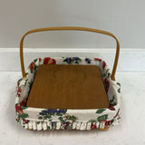 Longaberger Pie Basket with Stand