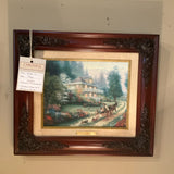 Thomas Kinkade Art "Sunday at Apple Hill"