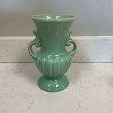 Vintage McCoy Teal Urn Vase