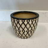 Black & White Planter