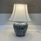 Ralph Lauren Blue and White Ginger Lamp