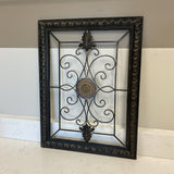 Framed Metal Wall Decor