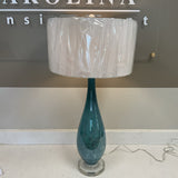 Blue Glass Lamp