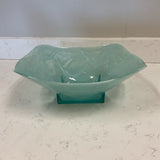 Aqua Glass Bowl