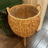 Footed Basket Planter