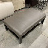 Craftmaster Leather Ottoman
