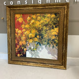 Yellow Geranium Art