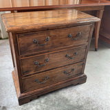 3 Drawer Oak Chest
