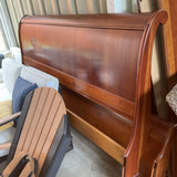 Ethan Allen King Sleigh Bed As Is No Slats