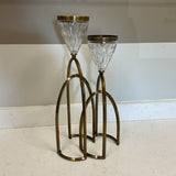 Pair of Uttermost Carma Candleholders