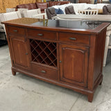 Haverty's Buffet with Wine Cabinet