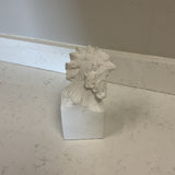 White Rooster Head Plaque (R)