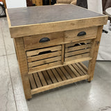 Pine Island with Stone Top