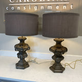Pair of Aiden Gray Lamps