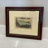 Antique Billiard Art