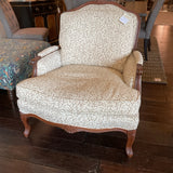 Bergere Chair with Ottoman  Firm
