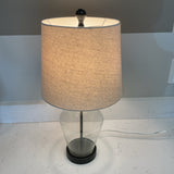 Glass & Metal Lamp