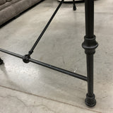 Faux Marble Top Dining Table