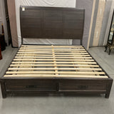 King Storage Bed