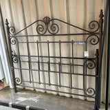 Wesley Allen King Iron Bed