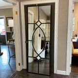 Black Beveled Mirror