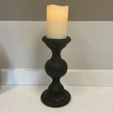 Black Candle Pillar As Is