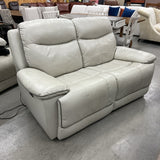 Messina Leather Power Reclining Loveseat