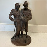 Austin Sculpture Golfing Couple