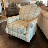Striped Haverty's Chair