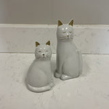 Pair of Cat Figurines
