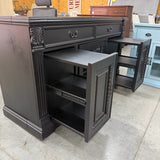 Riverside Black Credenza