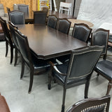 Table with 10 Chairs and 1 Leaf