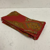 Set of 4 Paisley William Sonoma Napkins