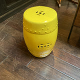 Yellow Garden Stool