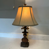 Bronze Palm Lamp