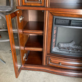 Electric Firepace Media Console