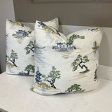 Pair of Oriental Pillows