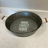 Home Sweet Home Metal Tray